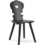 Schwarze Möbel-Eins Bauernstühle lackiert aus Fichte Breite 0-50cm, Höhe 0-50cm, Tiefe 50-100cm 