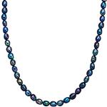Reduzierte Goldene Elegante Valero Pearls Perlenketten mit Echte Perle für Damen 