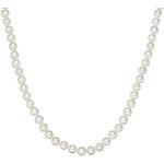 Weiße Valero Pearls Perlenketten aus Silber für Damen 