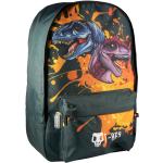 Meme / Theme Dinosaurier Rucksäcke 20l mit Reißverschluss mit Außentaschen 
