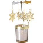 Goldene Weihnachts-Teelichthalter 