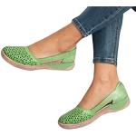 Grüne Outdoor-Sandalen atmungsaktiv für Damen Größe 37 für den für den Sommer 