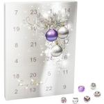 Violette Elegante Schmuck Adventskalender mit Weihnachts-Motiv für Mädchen Weihnachten 