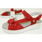 Vamos Sandalen Sandalette Komfortschuhe Damen Schuhe Leder Gr.37,5 Rot