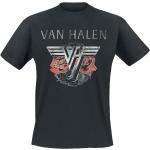 Van Halen T-Shirt - Tour 1984 - S bis 3XL - für Männer - Größe S - schwarz - Lizenziertes Merchandise