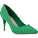 Grüne Van Hill Spitze Pfennigabsatz High Heels & Stiletto-Pumps aus Textil für Damen Größe 38 