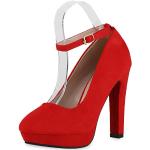 Rote Van Hill Pfennigabsatz High Heels & Stiletto-Pumps für Damen Größe 38 