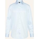 Hellblaue Business Langärmelige van Laack Kentkragen Hemden mit Kent-Kragen aus Baumwolle für Herren 