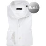 Weiße Langärmelige van Laack Herrenlangarmhemden aus Jersey Größe XXL 