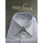 Blaue Gestreifte van Laack Streifenhemden aus Baumwolle für Herren Größe XL 