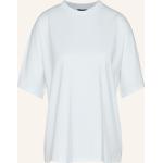 Weiße Kurzärmelige van Laack T-Shirts aus Baumwolle für Damen Größe M 
