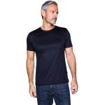 Marineblaue van Laack T-Shirts für Herren Größe L 