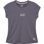 Graue Hippie T-Shirts aus Baumwolle für Damen Größe S 