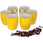 Beige Van Well Vario Kaffeetassen-Sets 300 ml glänzend aus Porzellan 6 Personen 