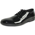 Schwarze Business Hochzeitsschuhe & Oxford Schuhe mit Schnürsenkel in Breitweite Gefüttert für Herren Übergrößen zur Hochzeit für den für den Winter 