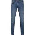Reduzierte Hellblaue Unifarbene Vanguard 5-Pocket Jeans aus Denim für Herren Größe XXL 