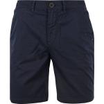 Dunkelblaue Unifarbene Vanguard Stretch-Shorts aus Twill für Herren 