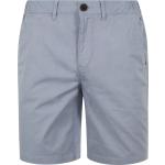 Hellblaue Unifarbene Vanguard Stretch-Shorts aus Twill für Herren 