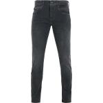 Anthrazitfarbene Unifarbene Vanguard Slim Fit Jeans aus Denim für Herren Größe XXL 