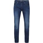 Dunkelblaue Unifarbene Vanguard Slim Fit Jeans aus Denim für Herren Größe XXL 
