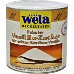 Vanillin-Zucker mit echter Bourbon-Vanille - wela (10,20 € / 1 kg)