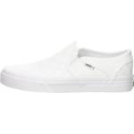 Weiße Vans Asher Slip-on Sneaker ohne Verschluss für Damen Größe 39 