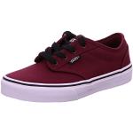 Vans Unisex Kinder Atwood Low Top, Rot Canvas Oxbl