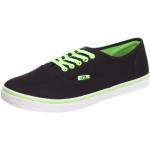 Vans Authentic Lo Pro VQES56Y, Unisex - Erwachsene Klassische Sneakers, Schwarz ((Neon) Black/Green), EU 40.5 (US 8)
