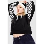 Reduzierte Schwarze Streetwear Vans Boom Boom Damenhoodies & Damenkapuzenpullover aus Baumwolle Größe XS 