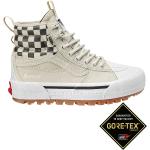 Vans Checkerboard Sk8-Hi Gore-Tex MTE-3 Winter Shoes weiss