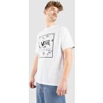 Reduzierte Weiße Streetwear Vans Box T-Shirts aus Baumwolle für Herren Größe XL 