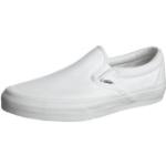 Weiße Vans Slip On Classic Slip-on Sneaker mit Schnürsenkel aus Leder für Herren Größe 45 