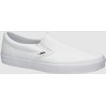 Weiße Vans Slip-on Sneaker ohne Verschluss aus Textil für Herren 