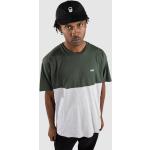 Grüne Color Blocking Vans T-Shirts aus Baumwolle für Herren Größe XL 