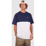 Weiße Color Blocking Vans T-Shirts aus Baumwolle für Herren Größe XL 