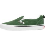 Grüne Streetwear Vans Slip On Slip-on Sneaker ohne Verschluss für Herren Größe 43 