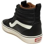 Reduzierte Schwarze Vans Filmore High Top Sneaker & Sneaker Boots mit Schnürsenkel aus Veloursleder wasserabweisend für Herren Größe 43 