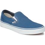 Blaue Vans Classic Slip-On Slip-on Sneaker ohne Verschluss aus Textil für Herren Größe 50 
