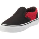 Vans Kids Classic Slip on VEYB3D3, Unisex - Kinder Sneaker, Pincheck Lining, rot, 34 EU