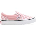 Pinke Vans Classic Slip-On Slip-on Sneaker ohne Verschluss für Kinder 