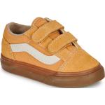 Gelbe Vans Old Skool Low Sneaker aus Leder für Kinder Größe 21 