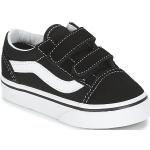 Schwarze Vans Old Skool Low Sneaker aus Leder für Kinder Größe 24 