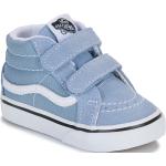 Blaue Vans Sk8-Hi Reissue High Top Sneaker & Sneaker Boots aus Leder für Kinder Größe 25 
