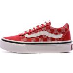 Rote Vans Low Sneaker für Kinder Größe 31,5 