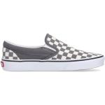 Weiße Streetwear Vans Checkerboard Slip-on Sneaker ohne Verschluss für Herren Größe 41 