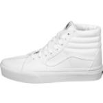 Weiße Vans Old Skool Platform High Top Sneaker & Sneaker Boots aus Veloursleder Rutschfest für Herren Größe 38 