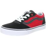 Vans Milton VQGC458, Jungen Sneaker, Schwarz (Black/red), EU 27 (US 10.5)
