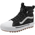 Schwarze Unifarbene Vans Sk8-Hi MTE Gore Tex High Top Sneaker & Sneaker Boots aus Leder atmungsaktiv für Herren Größe 42,5 