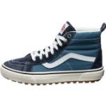 Marineblaue Vans Sk8-Hi MTE High Top Sneaker & Sneaker Boots aus Veloursleder Gefüttert für Herren Größe 42,5 für den für den Winter 