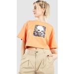 Orange Skater Vans T-Shirts aus Baumwolle für Damen Größe XS 